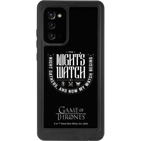 Game of Thrones: The Nights Watch Galaxy Note20 5G Waterproof Case