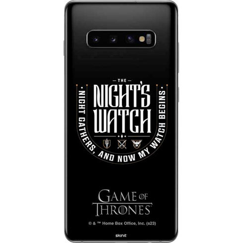 Game of Thrones: The Nights Watch Galaxy S10 Plus Skin
