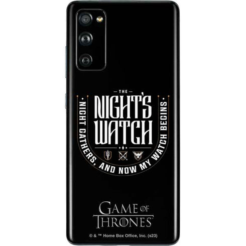 Game of Thrones: The Nights Watch Galaxy S20 Fan Edition Skin