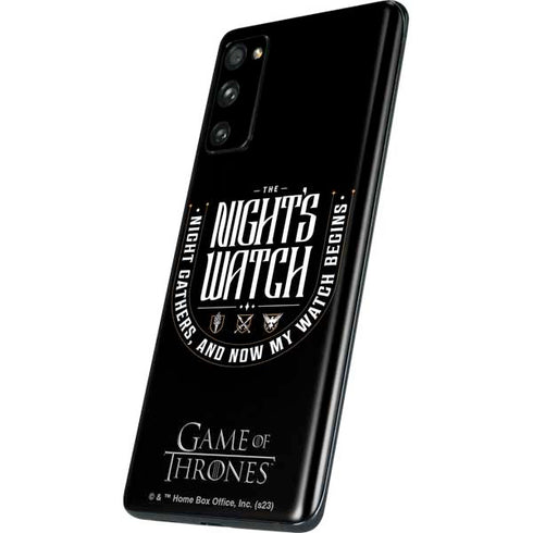 Game of Thrones: The Nights Watch Galaxy S20 Fan Edition Skin