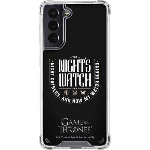 Game of Thrones: The Nights Watch Galaxy S21 5G Clear Case