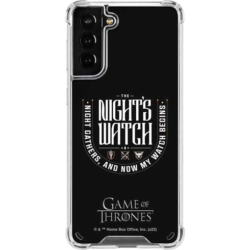 Game of Thrones: The Nights Watch Galaxy S21 Plus 5G Clear Case