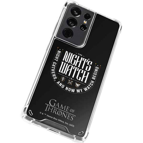 Game of Thrones: The Nights Watch Galaxy S21 Ultra 5G Clear Case