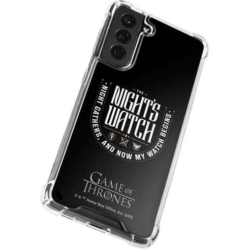 Game of Thrones: The Nights Watch Galaxy S22 Plus Clear Case