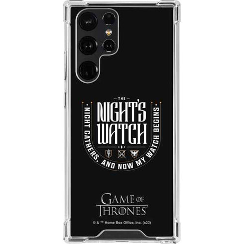 Game of Thrones: The Nights Watch Galaxy S22 Ultra Clear Case