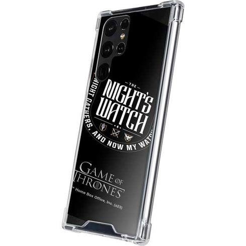 Game of Thrones: The Nights Watch Galaxy S22 Ultra Clear Case
