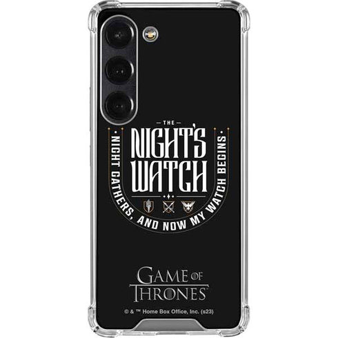Game of Thrones: The Nights Watch Galaxy S23 Clear Case