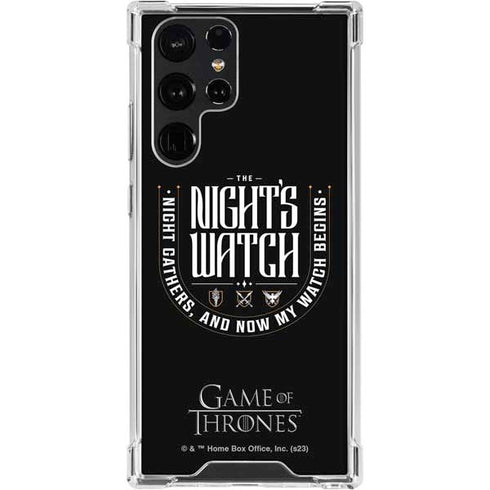 Game of Thrones: The Nights Watch Galaxy S24 Ultra Clear Case