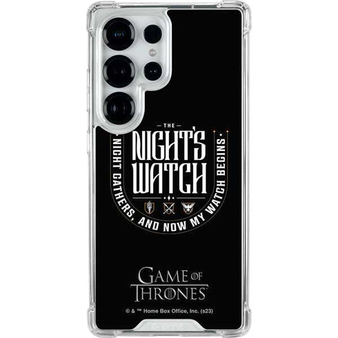 Game of Thrones: The Nights Watch Galaxy S25 Ultra Clear Case