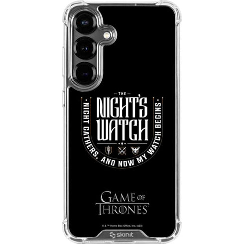 Game of Thrones: The Nights Watch Galaxy S26 Plus Clear Case