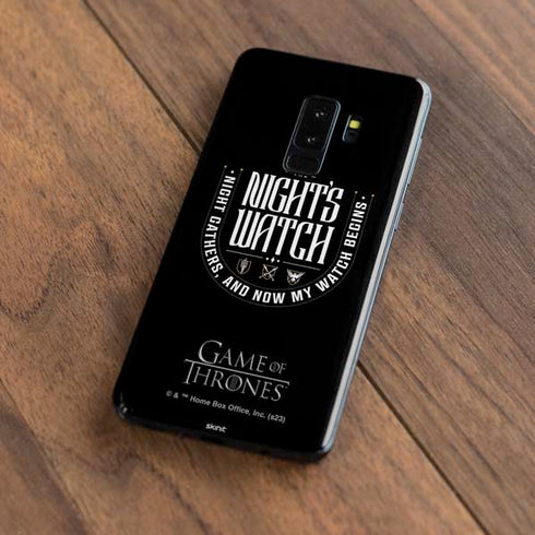Game of Thrones: The Nights Watch Galaxy S9 Plus Skin