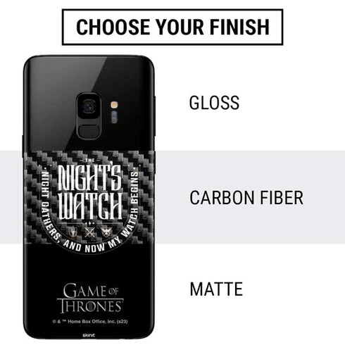 Game of Thrones: The Nights Watch Galaxy S9 Skin