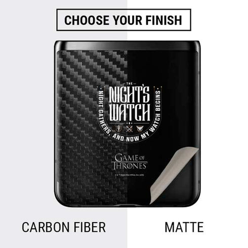 Game of Thrones: The Nights Watch Galaxy Z Flip Skin