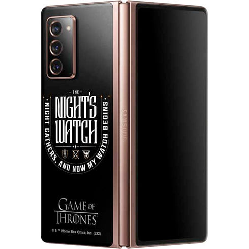 Game of Thrones: The Nights Watch Galaxy Z Fold2 5G Skin