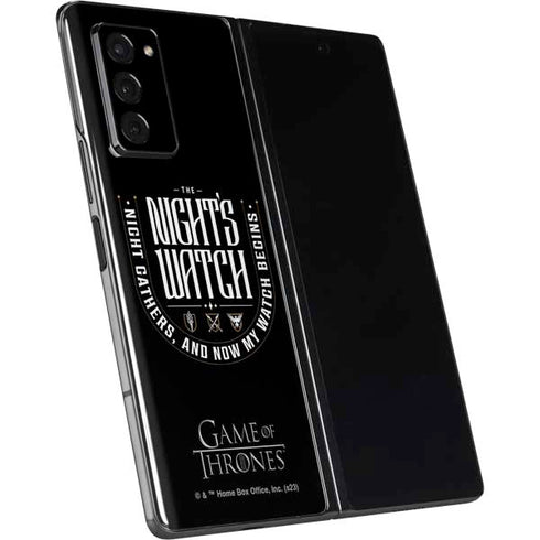Game of Thrones: The Nights Watch Galaxy Z Fold2 5G Skin