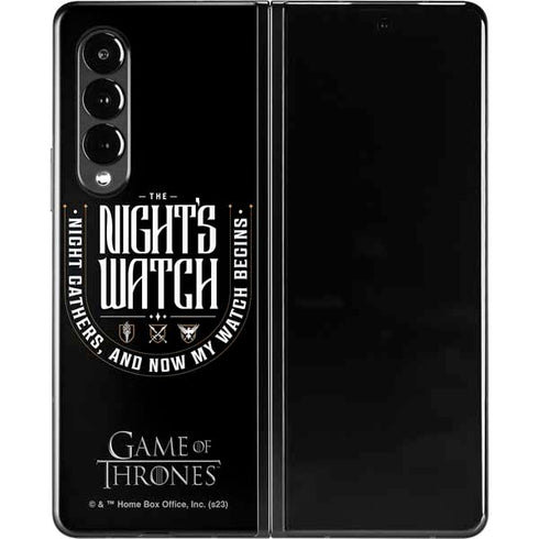 Game of Thrones: The Nights Watch Galaxy Z Fold3 5G Skin