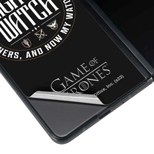 Game of Thrones: The Nights Watch Galaxy Z Fold3 5G Skin