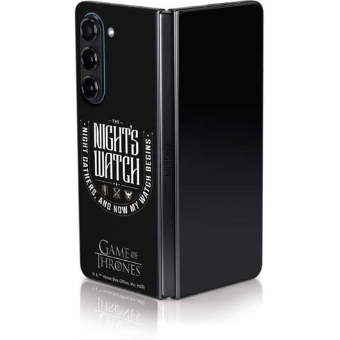Game of Thrones: The Nights Watch Galaxy Z Fold5 5G Skin