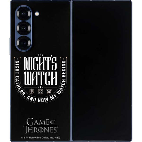 Game of Thrones: The Nights Watch Galaxy Z Fold6 Skin