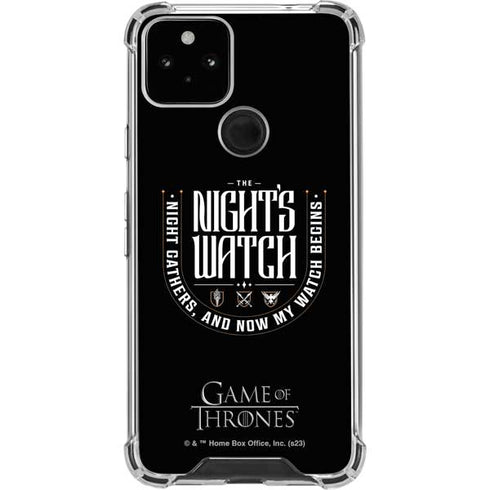 Game of Thrones: The Nights Watch Google Pixel 5 Clear Case