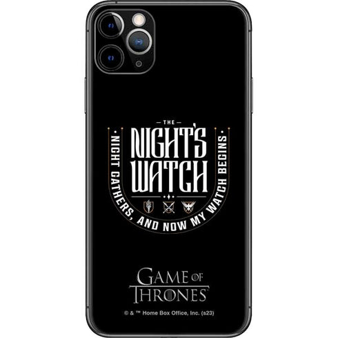 Game of Thrones: The Nights Watch iPhone 11 Pro Max Skin