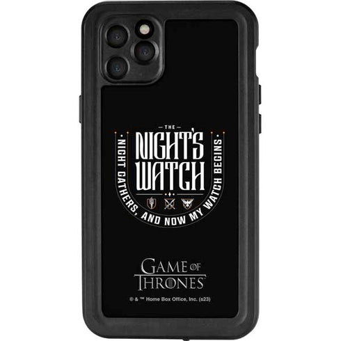 Game of Thrones: The Nights Watch iPhone 11 Pro Max Waterproof Case