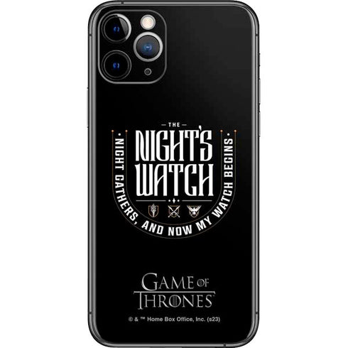Game of Thrones: The Nights Watch iPhone 11 Pro Skin