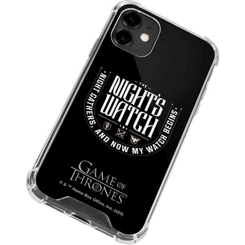 Game of Thrones: The Nights Watch iPhone 12 Mini Clear Case
