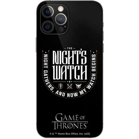 Game of Thrones: The Nights Watch iPhone 12 Pro Skin