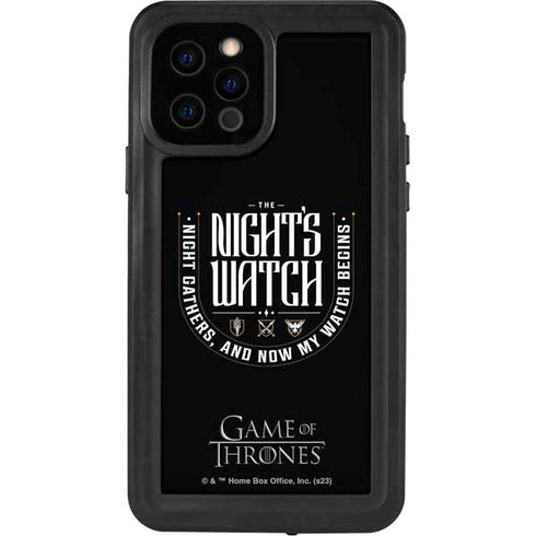 Game of Thrones: The Nights Watch iPhone 12 Pro Waterproof Case