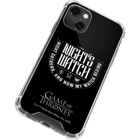 Game of Thrones: The Nights Watch iPhone 13 Mini Clear Case