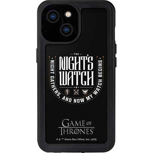 Game of Thrones: The Nights Watch iPhone 13 Mini Waterproof Case