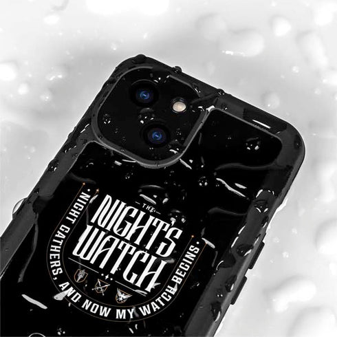 Game of Thrones: The Nights Watch iPhone 13 Mini Waterproof Case