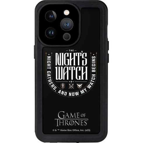 Game of Thrones: The Nights Watch iPhone 14 Pro Waterproof Case