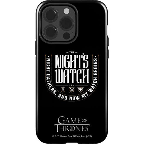 Game of Thrones: The Nights Watch iPhone 15 Pro Impact Case