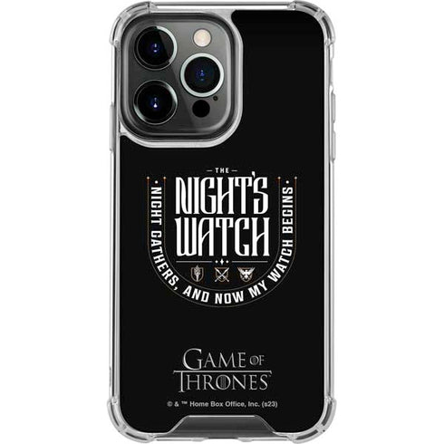 Game of Thrones: The Nights Watch iPhone 15 Pro Max Clear Case