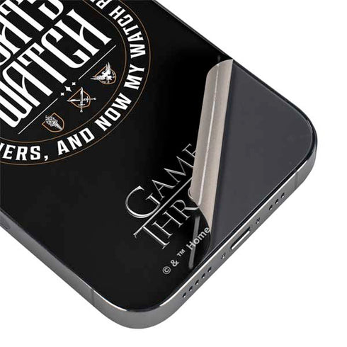 Game of Thrones: The Nights Watch iPhone 15 Pro Skin