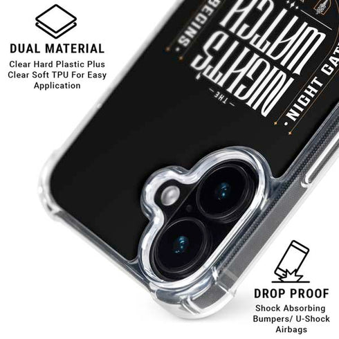 Game of Thrones: The Nights Watch iPhone 16 Clear Case