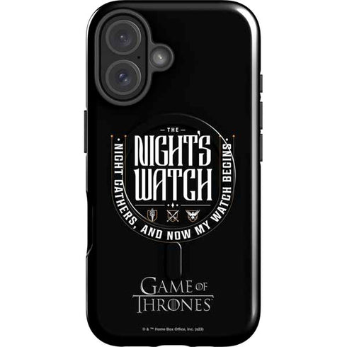 Game of Thrones: The Nights Watch iPhone 16 Magsafe Impact Case