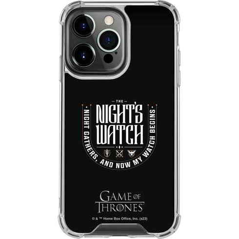 Game of Thrones: The Nights Watch iPhone 16 Pro Clear Case
