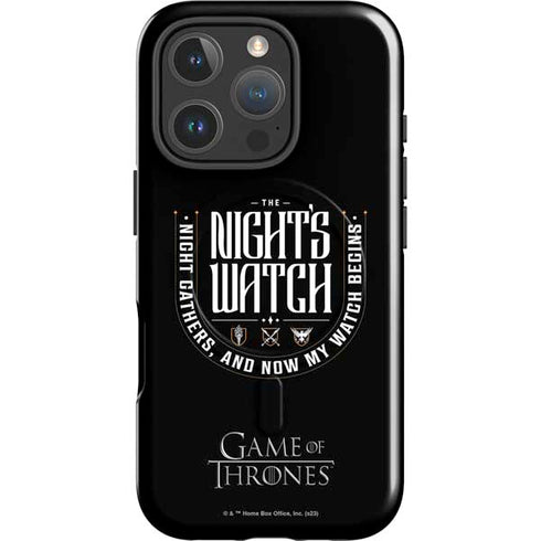 Game of Thrones: The Nights Watch iPhone 16 Pro Magsafe Impact Case