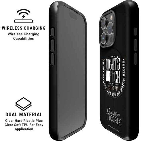 Game of Thrones: The Nights Watch iPhone 16 Pro Magsafe Impact Case