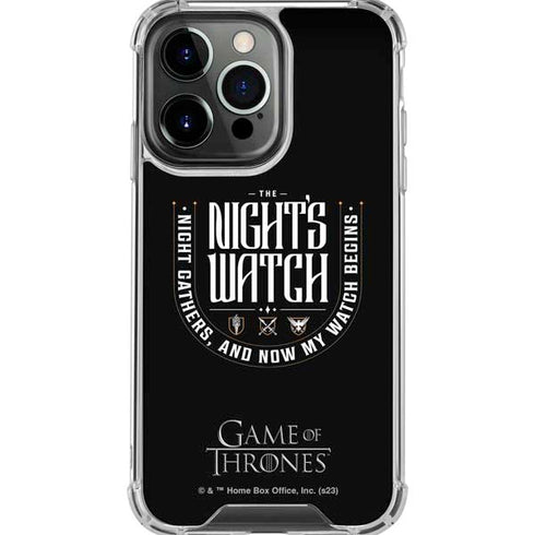 Game of Thrones: The Nights Watch iPhone 16 Pro Max Clear Case