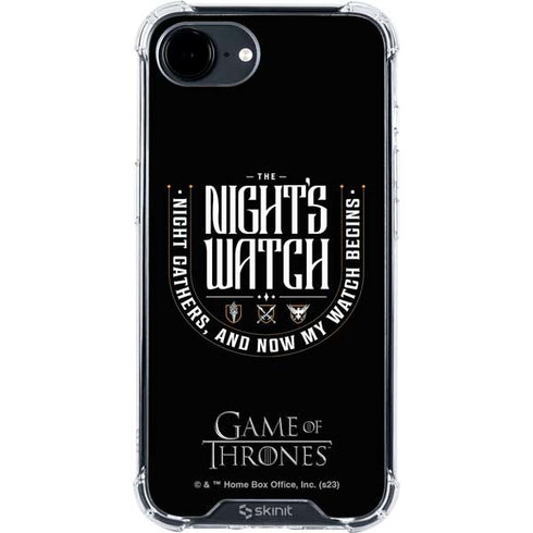 Game of Thrones: The Nights Watch iPhone 16e Clear Case