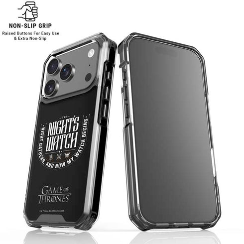 Game of Thrones: The Nights Watch iPhone 18 Pro Clear Case