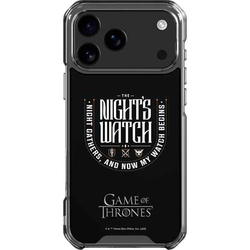 Game of Thrones: The Nights Watch iPhone 18 Pro Max Clear Case