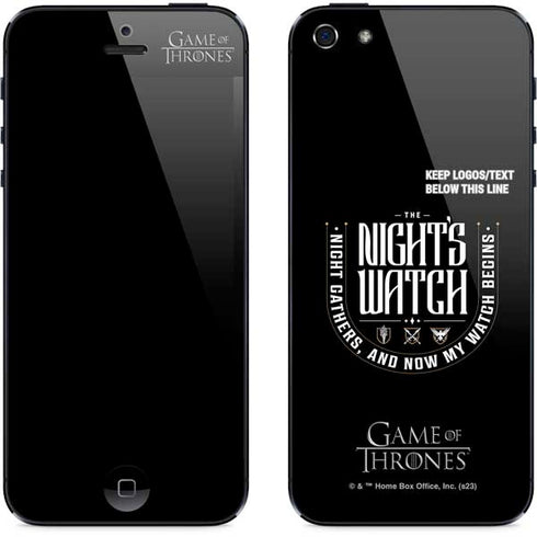 Game of Thrones: The Nights Watch iPhone 5/5s/5SE Skin