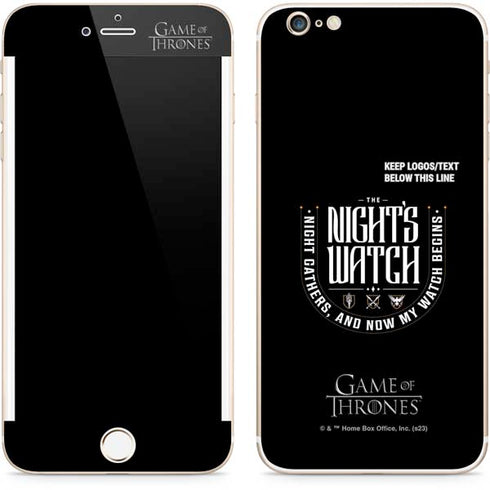Game of Thrones: The Nights Watch iPhone 6/6s Plus Skin