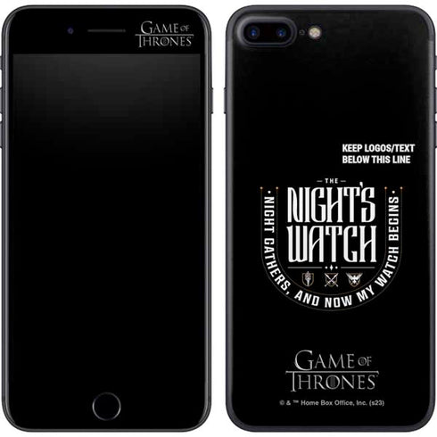 Game of Thrones: The Nights Watch iPhone 7 Plus Skin