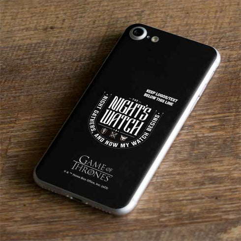 Game of Thrones: The Nights Watch iPhone 8 Skin